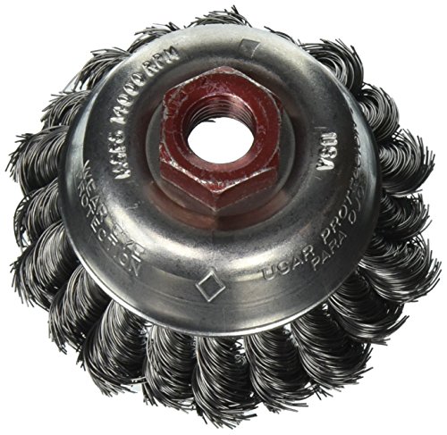 Image of US Forge 1149 Cup Brush Knot, 3-Inch by M14 by 2.0-Inch