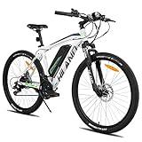 Motor potente: motor de engranaje sin escobillas de alta velocidad de 250 W, ofrece una potente potencia eléctrica con una velocidad de hasta 25 km/h. Ofrece más que suficiente para tu transporte diario de péndulo en la montaña o en un sendero favorito. Totalmente enclosado resistente al agua y al polvo IPX6. Las carreteras Muddy y el clima lluvioso no son aptas para ti. Merece la pen.