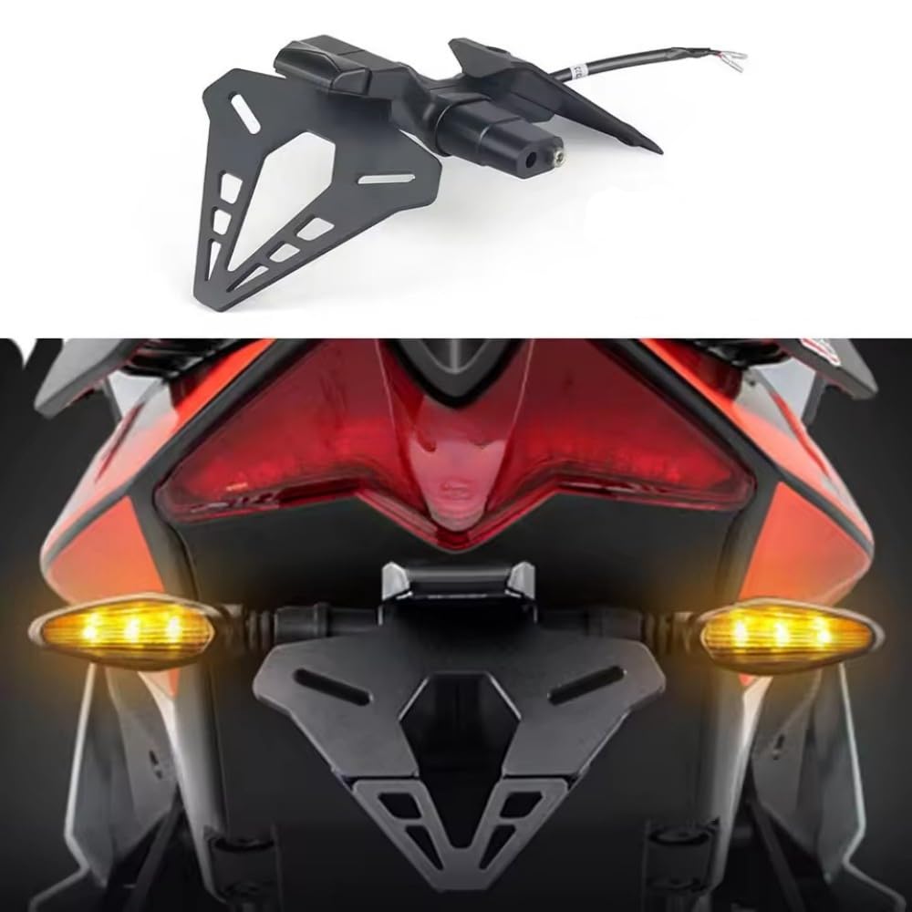 Amazon.com: Motorcycle License Plate Holder Fender Eliminator Fits