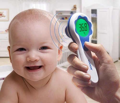 Luvion Exact Non-Contact Infrared Thermometer - Fast, Accurate, Non-Invasive, Safe And Hygienic!