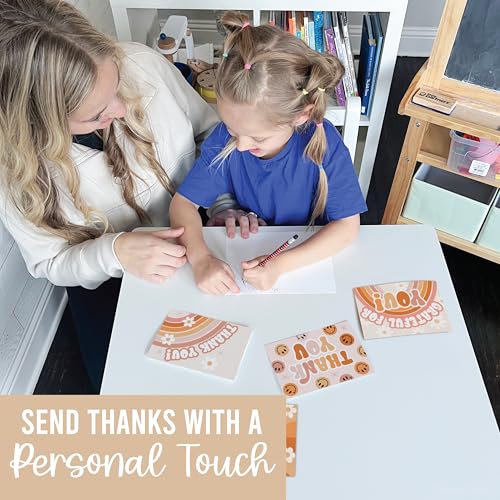 Hadley Designs 54 Bulk Thank You Cards with Envelopes - Thank You Cards for Kids & Adults, Appreciation Card for Birthdays, Baby Shower, Teacher, Small Business, Party Guests, Coworkers & Holidays — view 6