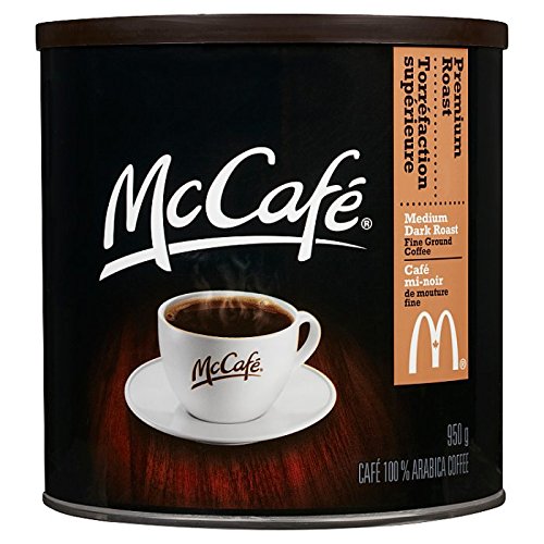 McCAFE Premium Medium Dark Roast Ground Coffee 950G {Imported from Canada}