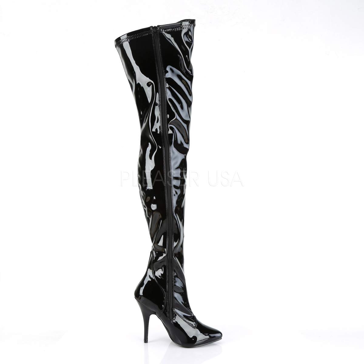 Damen Overkneestiefel Seduce-3000 Schwarz EU 40