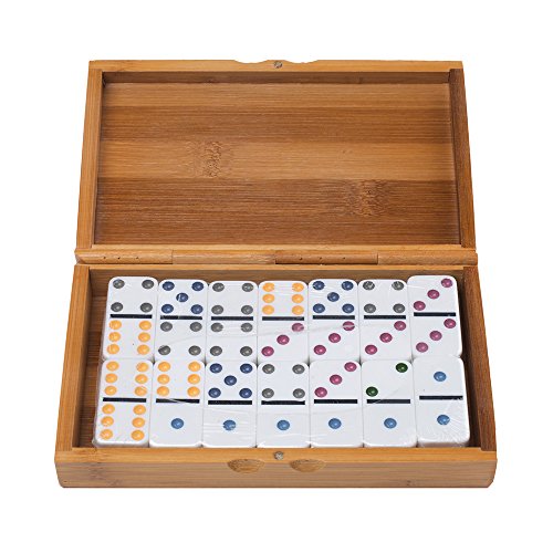 RUNNOW Domino Professional Double 6 Tournament 28 Tiles