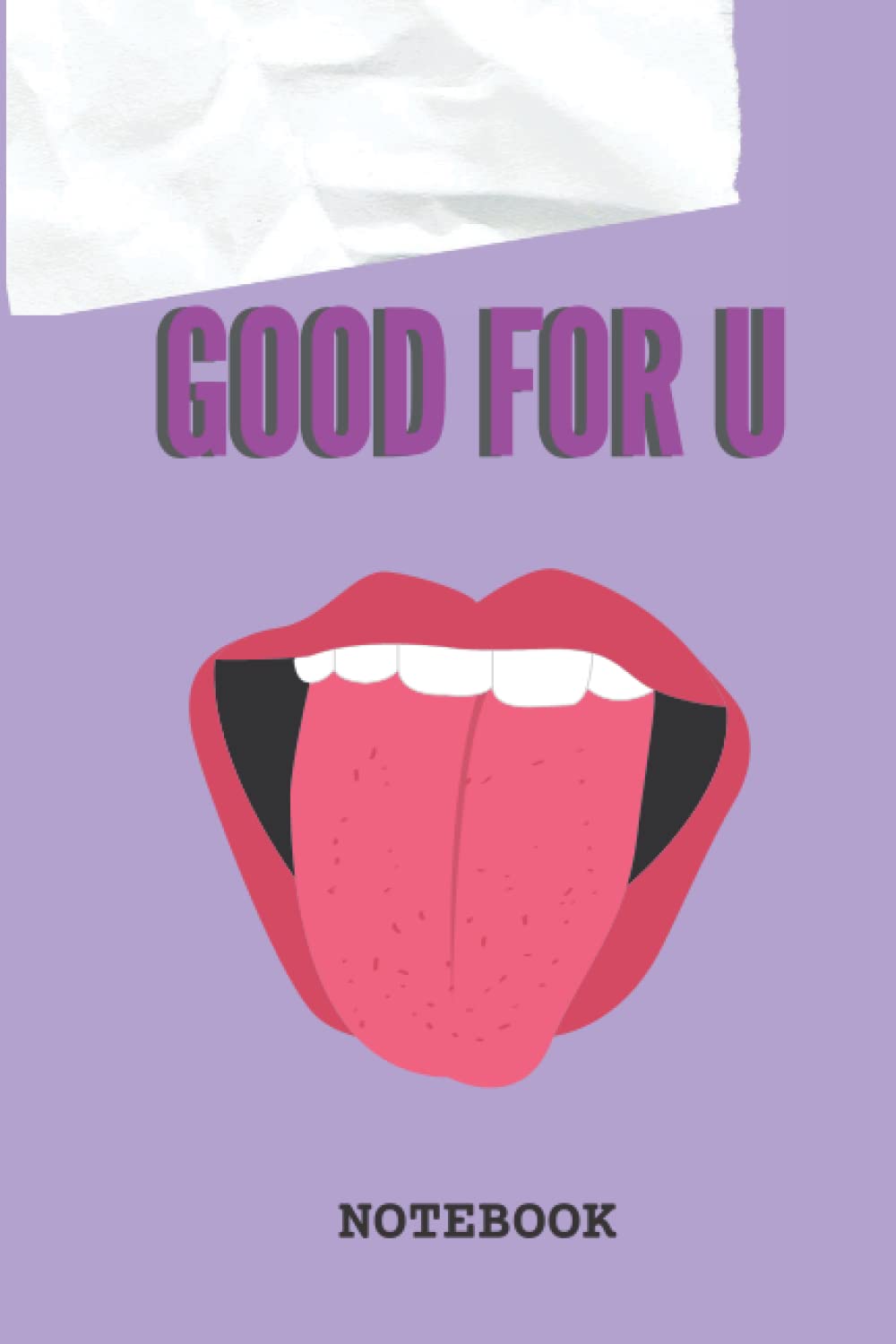 Good For U Purple Notebook 6 X 9 Music: Purple Notebook
