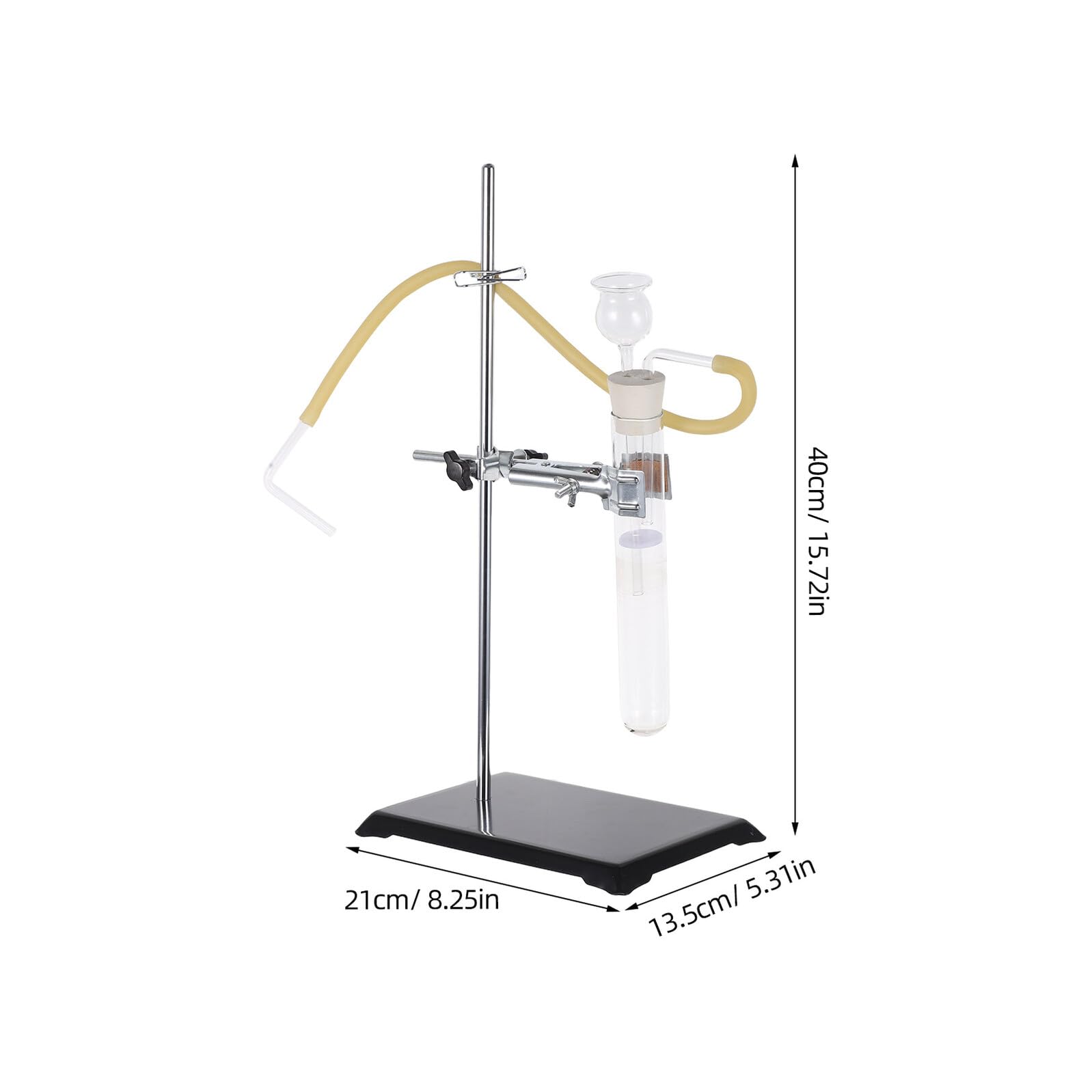 SHINEOFI Kit Laboratorio Chimica per Produzione Gas Idrogeno e Biossido di Carbonio Apparecchio Didattico Compatto e Sicuro per Insegnamento Scientifico Strumento Dimostrativo per Aule