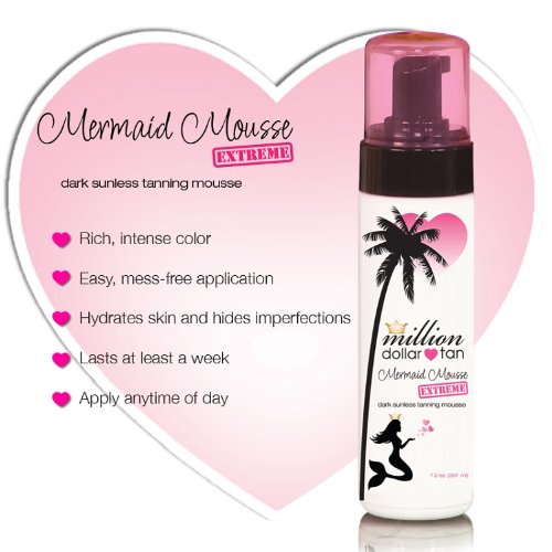 Million Dollar Tan Mermaid Mousse Extreme 7.2oz