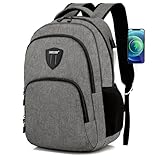 TANTOMI Travel Laptop Backpack for Men Women, Business Anti-Theft Laptop Bag, 15.7 Inch Water Resistant College Backpack