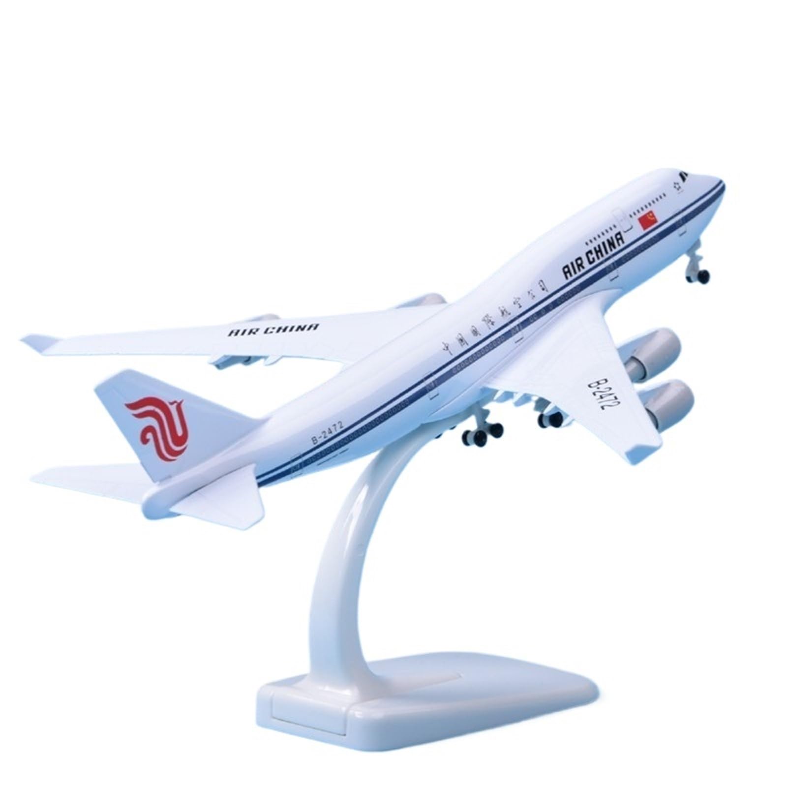 Modello Ridotto Aereo Modello di Aereo in Scala 20 Cm con Ruote 1:400 Air China Aereo Passeggeri for Boeing 777 Aerei Modellini in Scala(B747-400)