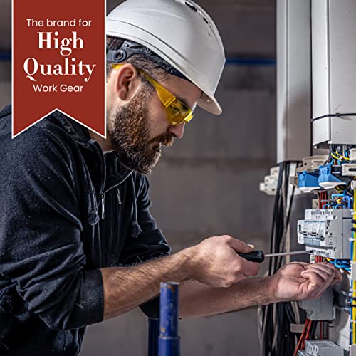 Style N Craft - 10 Pocket Electrician's Tool Pouch, Heavy-Duty Leather Tool Pouch, Perfect And Durable Full-Grain Oiled Leather Pouch, Dark Brown (#70603) #TOP6