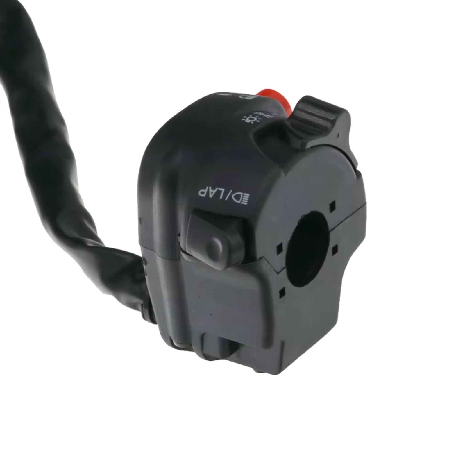 Interruptor señal moto Conjunto De Interruptor De Manillar De Motocicleta De 7/8 "para Motor Universal, Arranque Eléctrico, Bocina, Faro, Botón De Luz Antiniebla