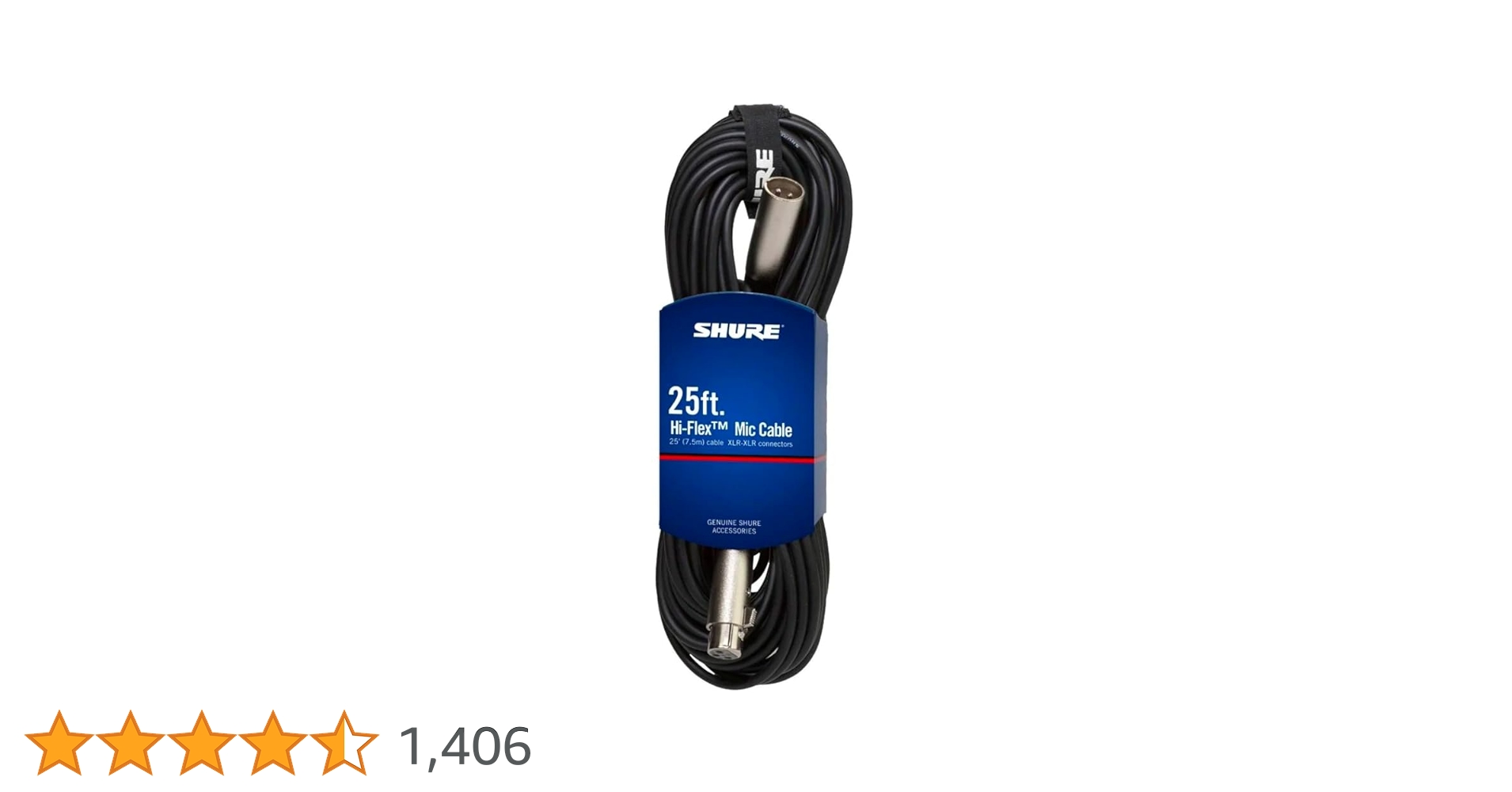 Amazon | SHURE マイクケーブル C25J | マイクケーブル | 楽器・音響機器