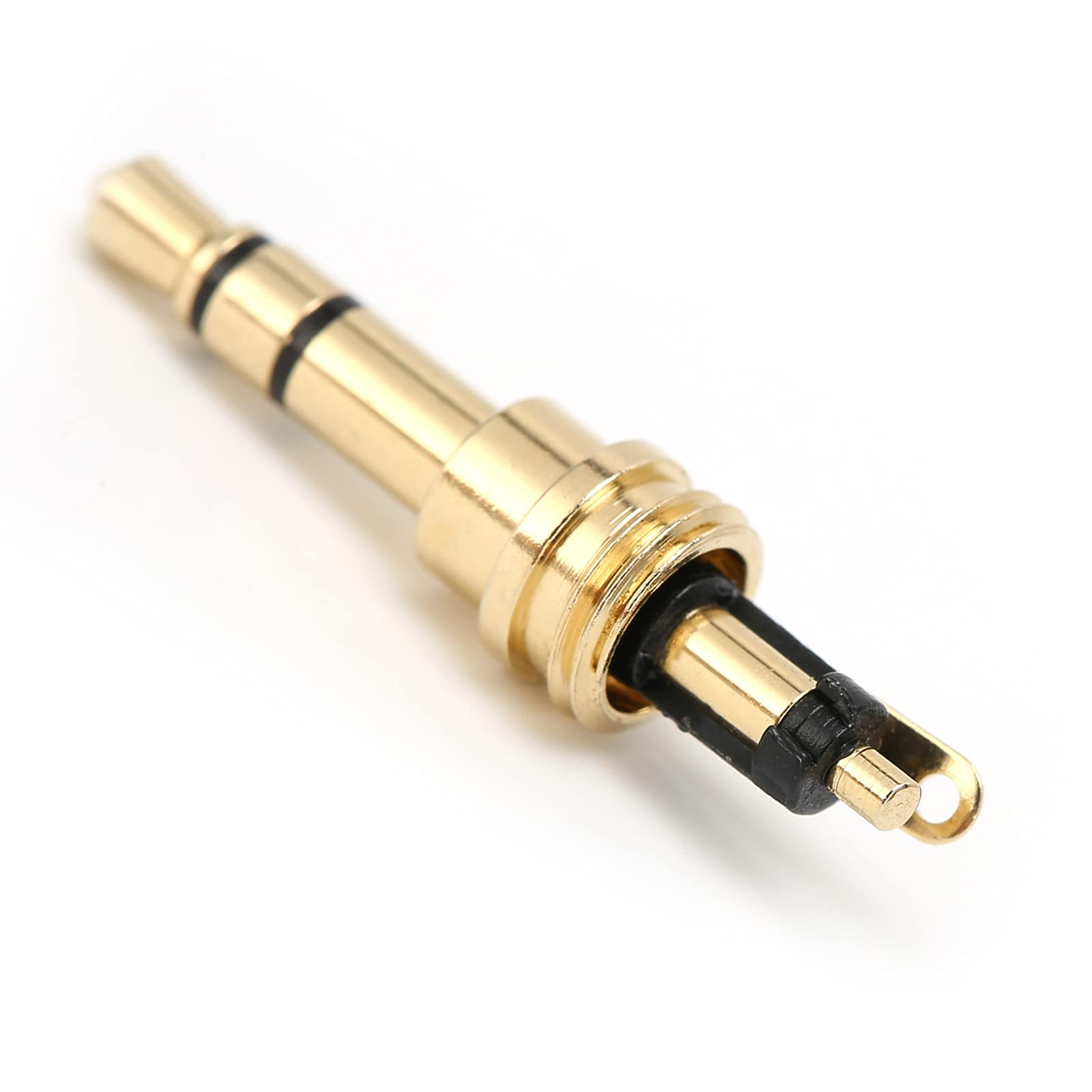 Adaptateur de Prise Jack stéréo 3,5 mm à 3 Broches plaqué Or, Accessoire de réparation et de Remplacement pour écouteurs et câbles Audio DIY, Lot de 100 Prises Jack soudées en