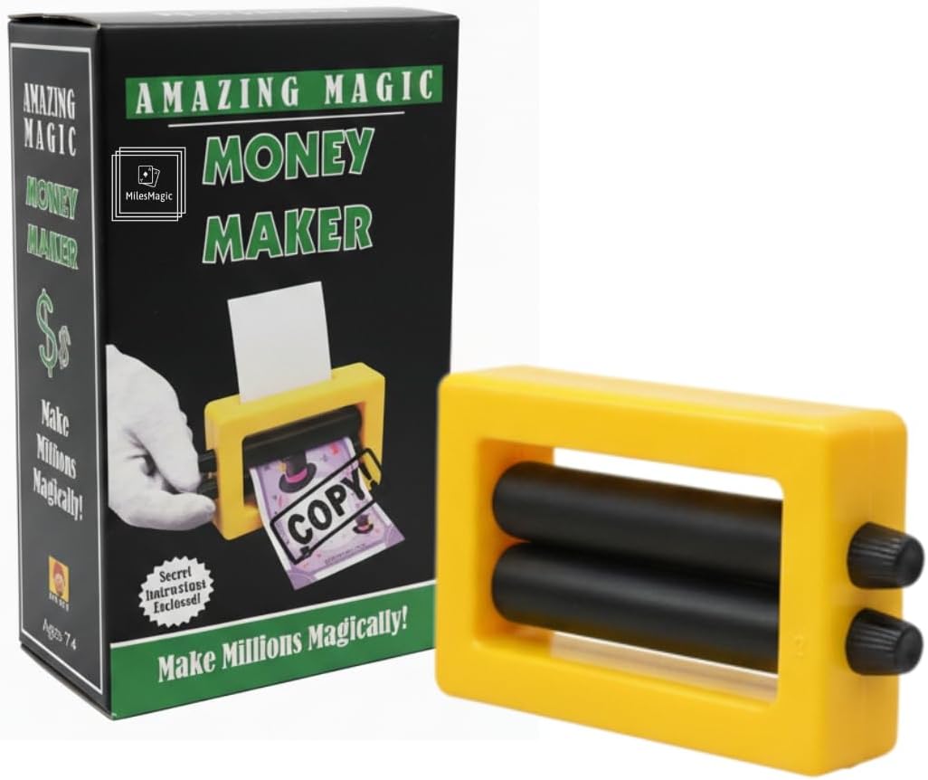MilesMagic Wonder Money Maker Magic Trick | Prop Note Illusion for Magicians & Performers