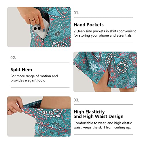 Czrlhyt Below The Knee Length Ruched Flowy Skirt Midi Skirt For Women Jasper 3Xl #TOP2