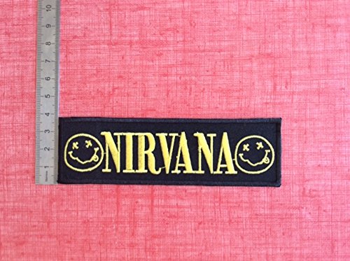 ECUSSON PATCHES AUFNAHER TOPPA - NIRVANA - THERMOCOLLANT