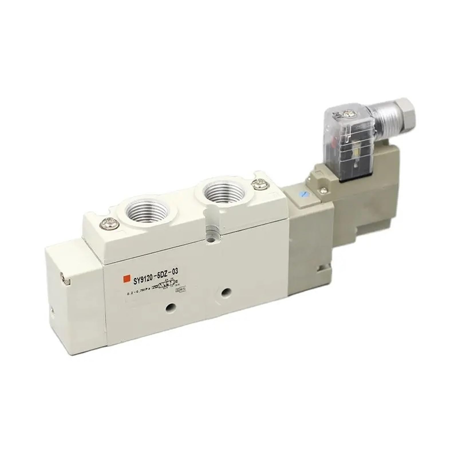 Électrovanne SY3340 distributeur pneumatique 5 voies bobine 5LOZ 24V pour vérin industriel