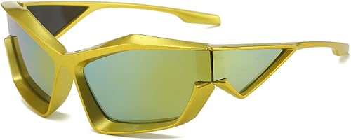 Miniatura 7 de NIDOVIX Gafas de sol envolventes de moda para hombres y mujeres, moda genial, deportivo, Y2K, elegantes gafas de sol con protección UV400