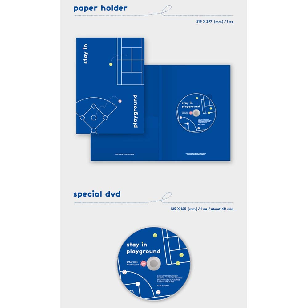 stray kids ヒョンジン　stay in playground PRÉ-VENDA] STRAY KIDS - 2ND PHOTOBOOK STAY IN PLAYGROUND