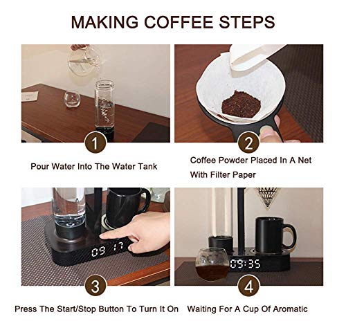 Cafetera automática de goteo con tanque independiente 5 tazas miniatura 7