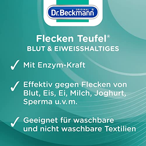 Fleckenentferner Dr. Beckmann Fleckenteufel für Blut und Eiweißhaltige Verschmutzungen