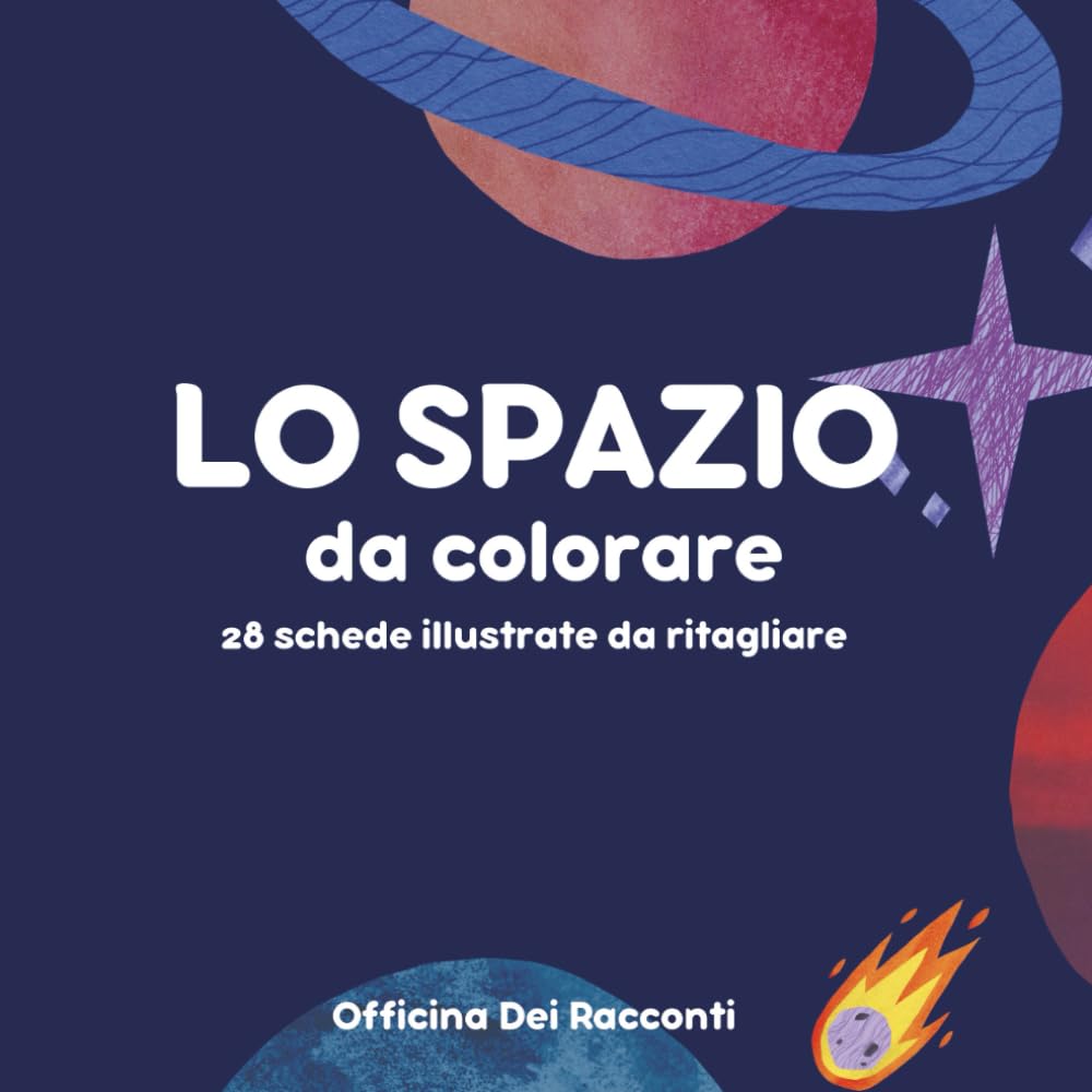 Lo Spazio - Libro da colorare per bambini