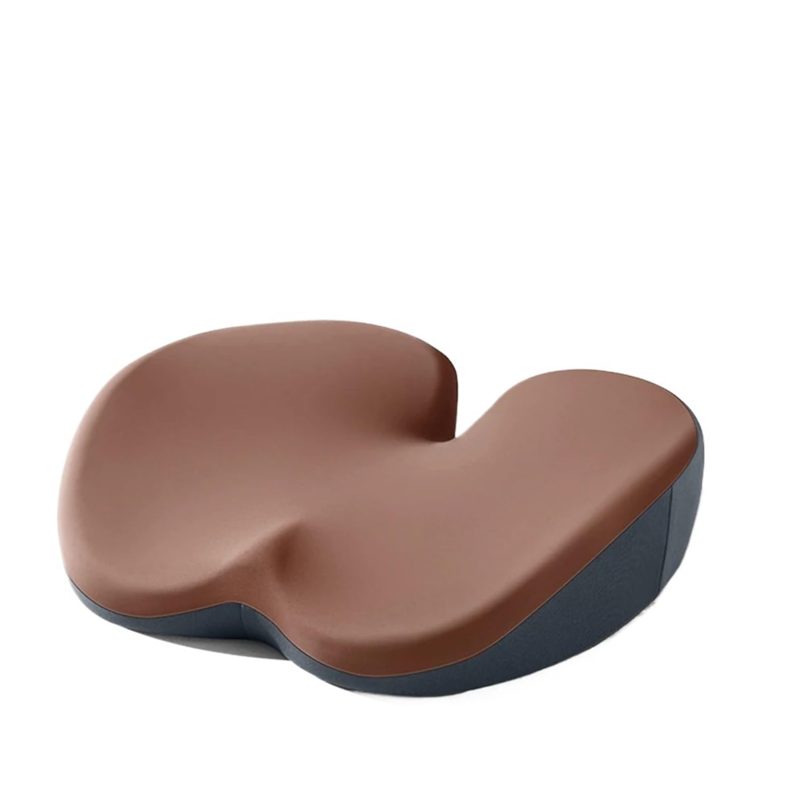 Cuscino per sedile auto Sedile conducente principale for auto, cuscino di rialzo in memoria ortopedico antiscivolo, comodo for sedia da ufficio(BROWN_FOAM_ONLY 1PC)