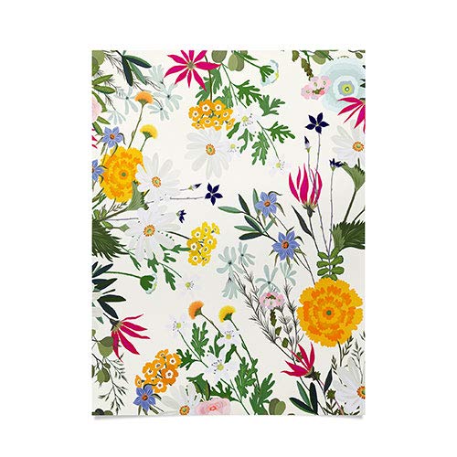 Deny Designs Iveta Abolina Bretta Poster, 18x24, White