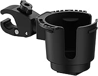 Vista 1 de Portavasos universal: se adapta a tubos de 0.78 a 1.57 pulgadas, compatible con barcos, marinos, cochecitos, bicicletas y sillas de ruedas