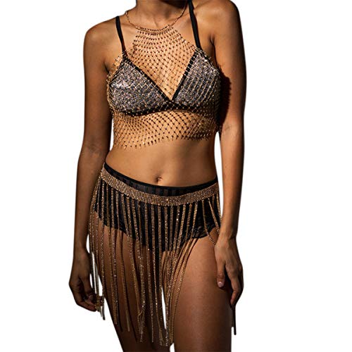 Women See Through Mesh Diamond Tank Tops Hollow Out Beach Cover up Crop Tops for Rave Festival Clubwear2