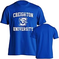 Vista 105 de Sport Your Gear NCAA Camiseta de manga corta retro con licencia oficial de aspecto desgastado para el día del juego, camiseta de espíritu deportivo
