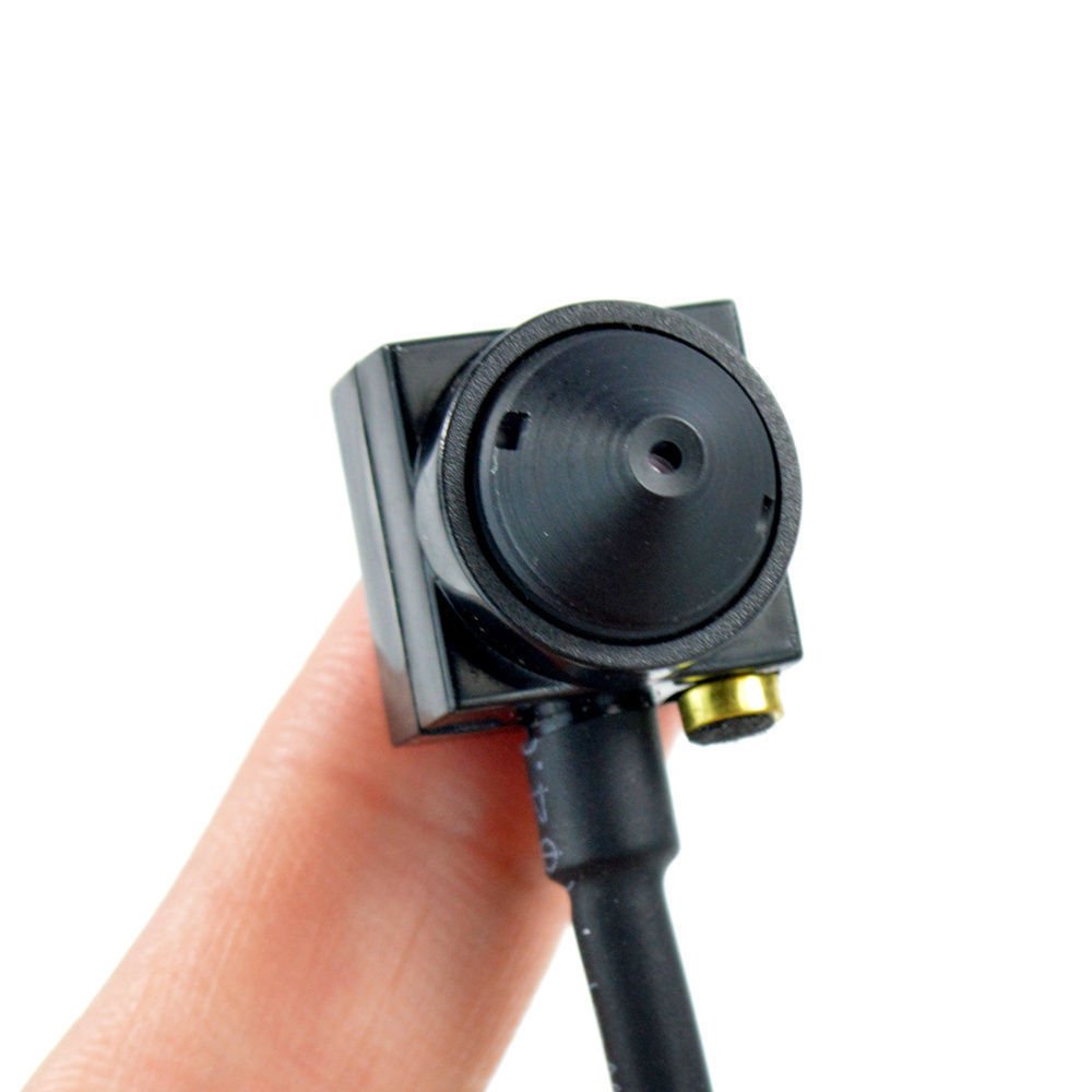 HD 1200tvl Mini Audio Pinhole CCTV Camera Home Security Micro Hidden Cam | Acquisti Online su