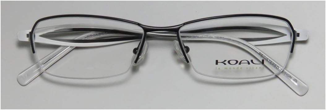 Koali 7123k Womens/Ladies Designer Half-Rim Elegant Inspired By Nature Hip Eyeglasses/Glasses
