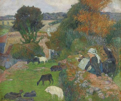 Tableau impressions d'art mural Paul Gauguin posters décoration chambre 60x90