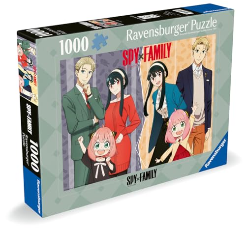 Puzzle 1000 pièces La famille Forger / Spy x Family Ravensburger France - vue 4
