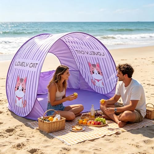 Protección de playa con protección solar para excursiones y viajes 6