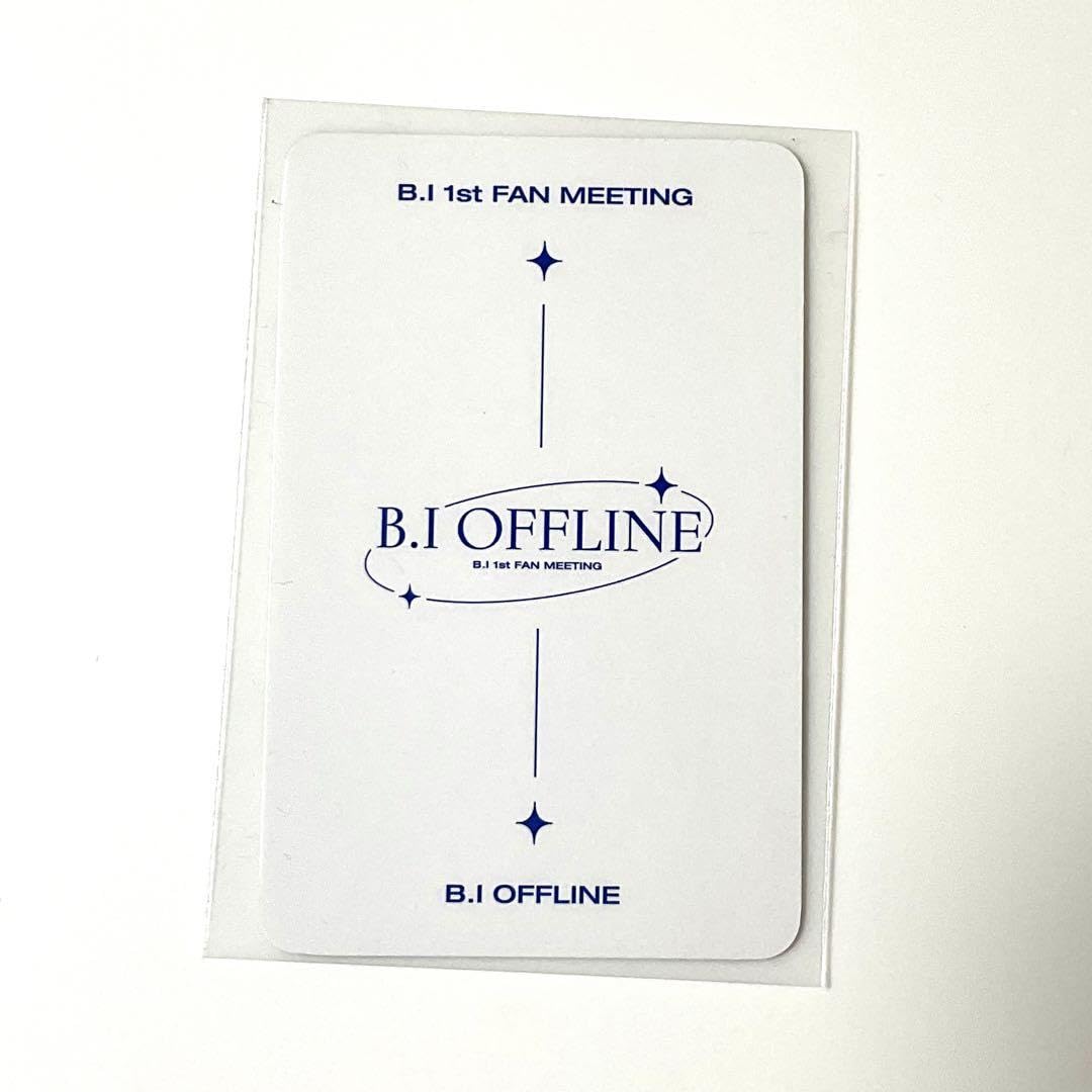 Amazon.co.jp: B.I キムハンビン ファンミーティング MD 特典トレカ