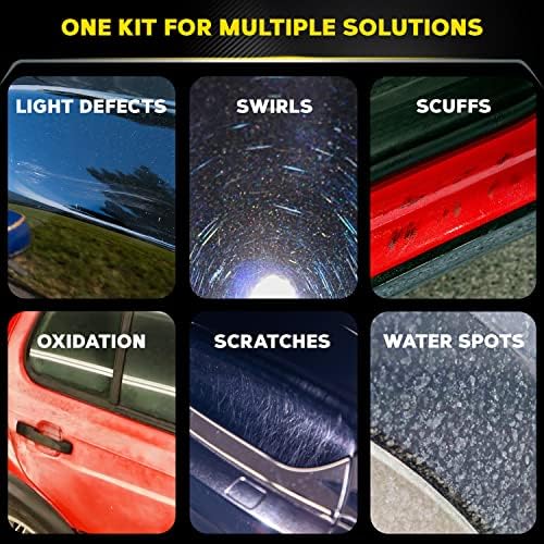 Meguiar's DMCKIT5 DA Microfiber Correction System 5" Starter Kit - Complete Paint Correction Kit