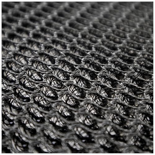 Ch.Cabanski Abstandsgewirke - Air Mesh - 10mm Black 410g/m² - Verschiedene Längen - GLS Versand 50x200cm