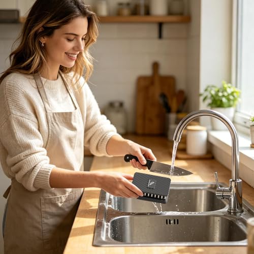 Gadget de cocina cepillo de repetición con base de pared estructural 4
