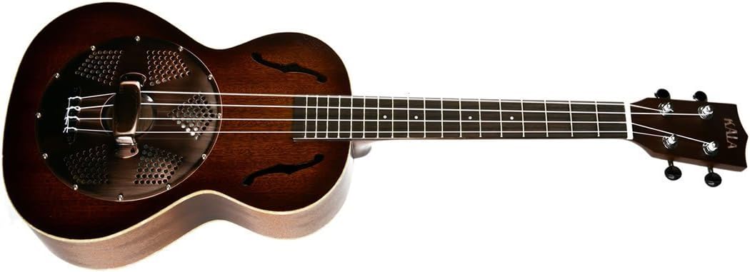 Kala Resonator Series Mahogany Body Tenor Ukulele (Brass)