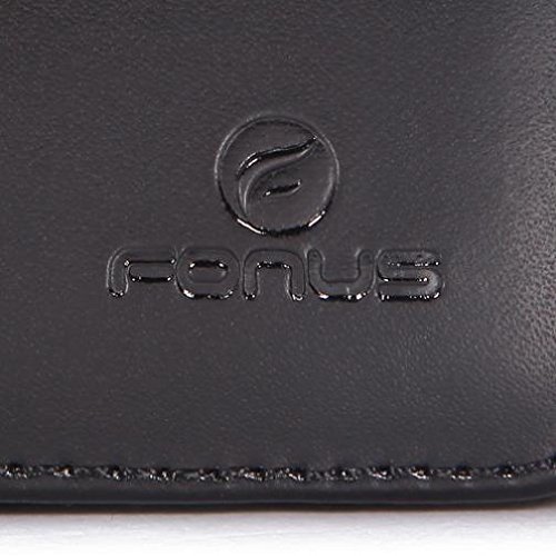 Black Leather Side Case Cover Protective Pouch Holster Swivel Belt Clip W Loops For Verizon Htc Droid Eris - Verizon Lg Exalt 2 - Verizon Lg Exalt Lte - Verizon Lg Extravert 2 #TOP6