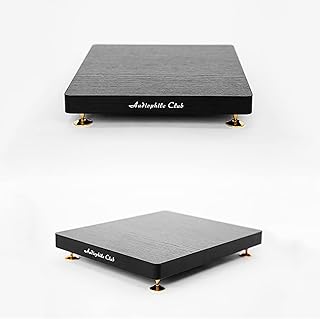 Speaker Stands,A Pair of Wood for Surround Sound and Book Shelf Speakers, for Home Surround Sound Systems, Easy Assembly