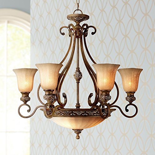 Kathy Ireland A030309HA Sterling Estate 34 1/2 Inch Wide Chandelier thumb #2