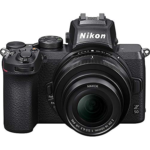 Nikon Z50 Dx-Format Mirrorless Camera Body With Nikkor Z Dx 16-50Mm F/3.5-6.3 & Z Dx 50-250Mm F/4.5-6.3 Vr Lens - 1632B (Renewed) #TOP1