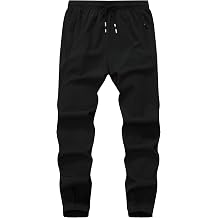 Boys Hiking Joggers Pants Outdoor Youth Quick Dry Lightweight Athletic with Zipper Pockets
