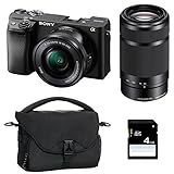 Personalisiertes Foto-Kit erstellt mit SONY Alpha 6400 Noir + 16-50 + 55-210 + Sac + SD 8 Go