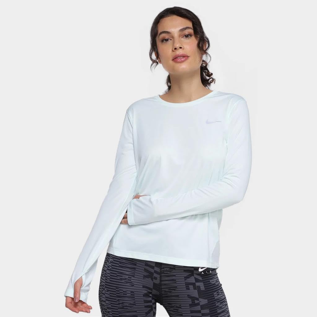 nike miler gx long sleeve t shirt ladies