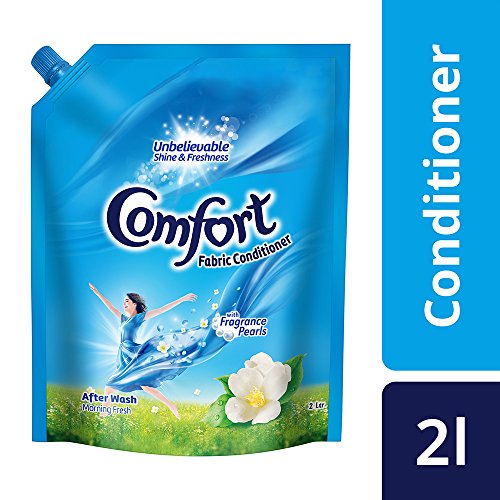 Image of Comfort After Wash Morning Fresh Fabric Conditioner, 1.6 L & After Wash Morning Fresh Fabric Conditioner Pouch - 2 L Combo - Liquid