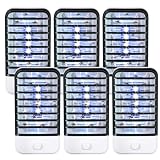 2026 New Bug Zapper Indoor Plug in Mosquito Killer Mosquito Zapper with Bug Lights, Electronic Fly Traps Indoor for Home, Living Room, Kitchen, Baby Room, Office, Bedroom, Flying Insect Trap (6Pack)